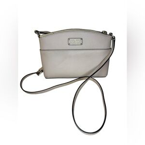 Kate Spade Light Gray Crossbody Bag